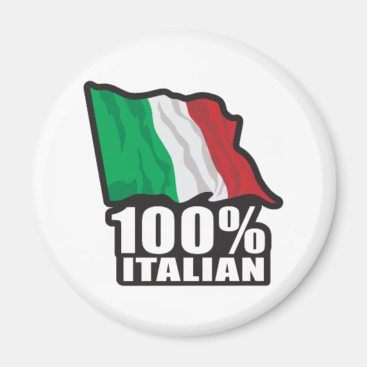 Aimant 100% italien (Devant)