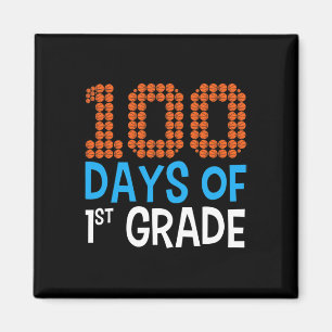 Aimant 100 jours de basketball de première année Sport 10