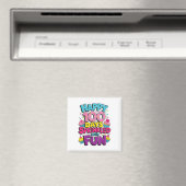Aimant 100 Jours De Cupcake Fun 100E Jour De (In Situ (Lave-vaisselle))