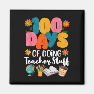 Aimant 100 Jours De Faire Des Stups D'Enseignant 100E Jou