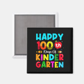 Aimant 100 Jours De Maternelle 100E Jour D'École (Recto/Verso)