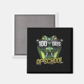 Aimant 100 Jours De Serpent D'École Garçons Étudiants Fil (Recto/Verso)