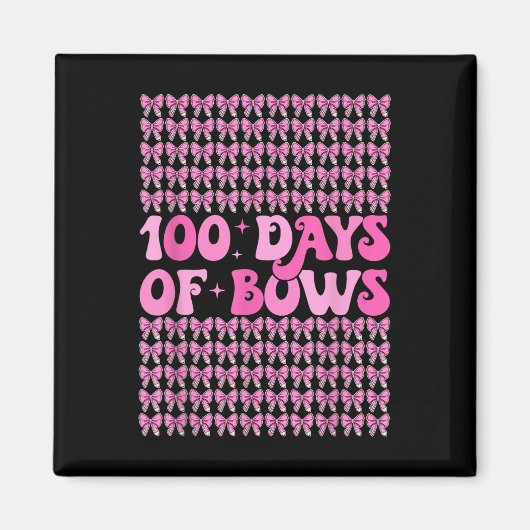 Aimant 100 Jours De Vaches Coquette 100E Jour De Bow D'Éc (Devant)
