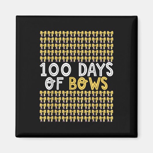 Aimant 100 Jours De Vaches Coquette 100E Jour De Bow D'Éc (Devant)
