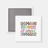 Aimant 100 Jours D'école Crayon Style d'écriture Professe (Recto/Verso)
