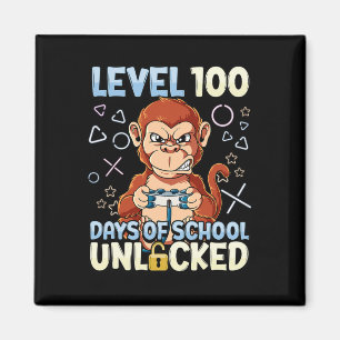 Aimant 100 Jours D'École Déverrouillés 2