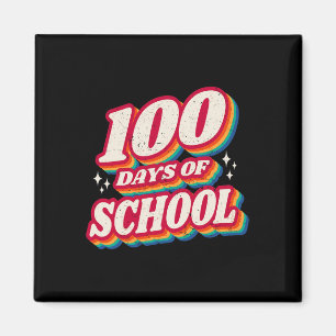 Aimant 100 Jours D'École Et Toujours Aimer Il Coeur 100T