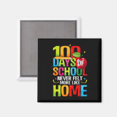 Aimant 100 Jours D'École N'Ont Jamais Senti Plus Comme À  (Recto/Verso)