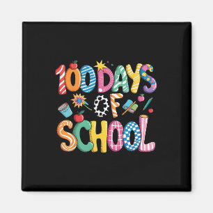 Aimant 100 jours d'école Préparatoire Coquette Nœud 100 j