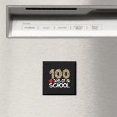 Aimant 100 Jours D'école Professeur Léopard 100ème Jour D (In Situ (Lave-vaisselle))