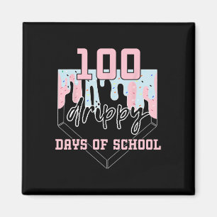 Aimant 100 jours dégoulinants d'école Bysebyll Glace 100è