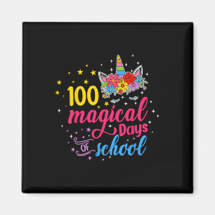 Aimant 100 Jours Magiques Costume Enfants Unicorne 100e J
