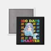 Aimant 100 Jours Mermaid Smarter 100ème Jour De L'École (Recto/Verso)