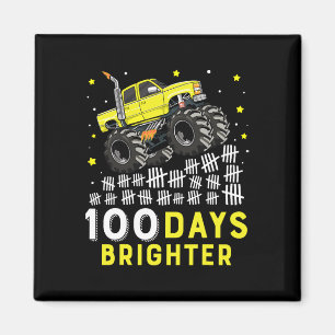 Aimant 100 Jours Plus Brighter Camion Monster 100 Jours D