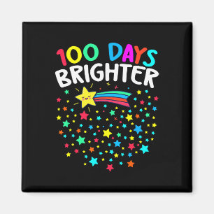 Aimant 100 Jours Plus Lumineux 100 Jours Heureux à l'écol