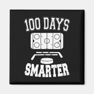 Aimant 100 Jours Smarter Hockey Sports 100e Jour De L'Éco