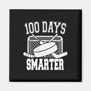 Aimant 100 Jours Smarter Hockey Sports 100e Jour De L'Éco