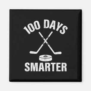 Aimant 100 Jours Smarter School Hockey Sport Enseignant S
