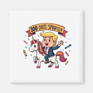 Aimant 100 jours Smarter School Trump Inaguration Day