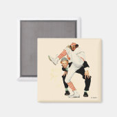 Aimant 100e Anniversary of baseball (Recto/Verso)