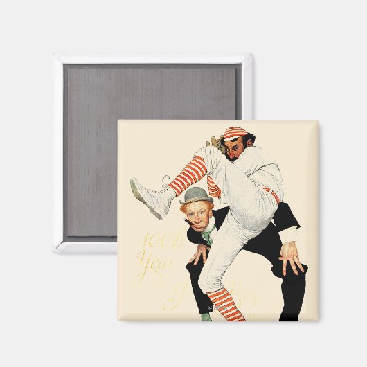 Aimant 100e Anniversary of baseball (Recto/Verso)