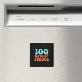 Aimant 100e Jour De L'École 100 Jours De L'Enseignant Stu (In Situ (Lave-vaisselle))