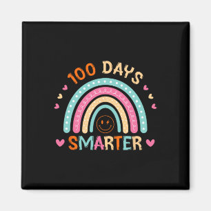 Aimant 100e Jour De L'École Enseignant 100 Jours Smarter