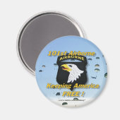 Aimant 101e aile frigo à air porté patch armée fils épous (Recto/Verso)