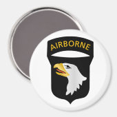 Aimant 101e division aéroportée (Recto/Verso)