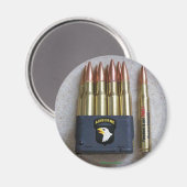 Aimant 101e division aéroportée anciens combattants (Recto/Verso)