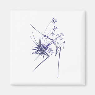 Aimant 102 Tatouage Tribal Abstrait Coloré