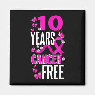 Aimant 10 ans de cancer pour la sensibilisation au cancer