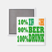 Aimant 10% irlandais (Recto/Verso)