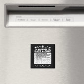 Aimant 10 raisons de sortir avec un chef drôle de rencont (In Situ (Lave-vaisselle))