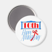 Aimant 10e anniversaire 2 (Recto/Verso)