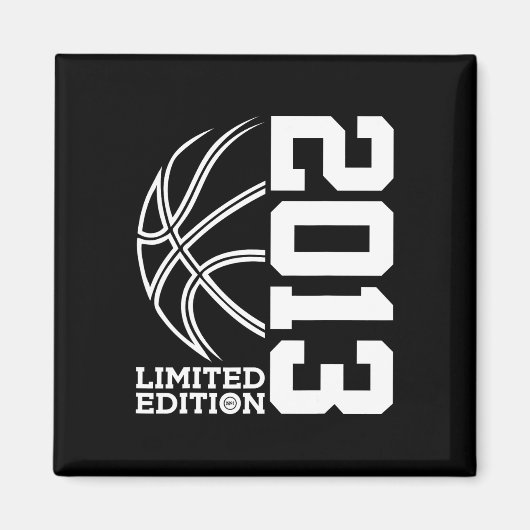 Aimant 10e anniversaire Basketball Limited Edition 2013 2 (Devant)
