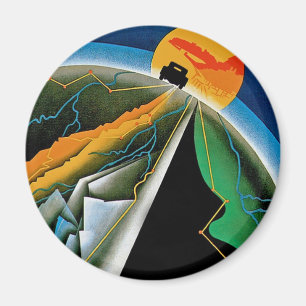 Aimant 10e Rallye automobile de Monte Carlo