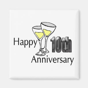 Aimant - 10ème anniversaire de mariage