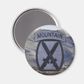 Aimant 10ème Vétérinaires de vétérans de correction de (Recto/Verso)