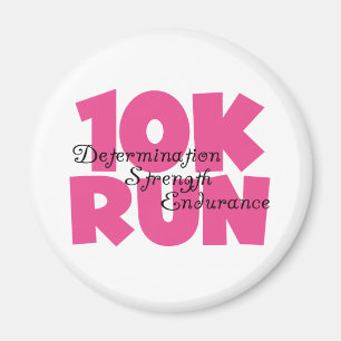 Aimant 10K Run Sport Rose