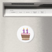 Aimant 11 ans sur le gâteau d'anniversaire (In Situ (Lave-vaisselle))