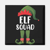 Aimant 11 Squad Funny Family Matching Christmas (Devant)