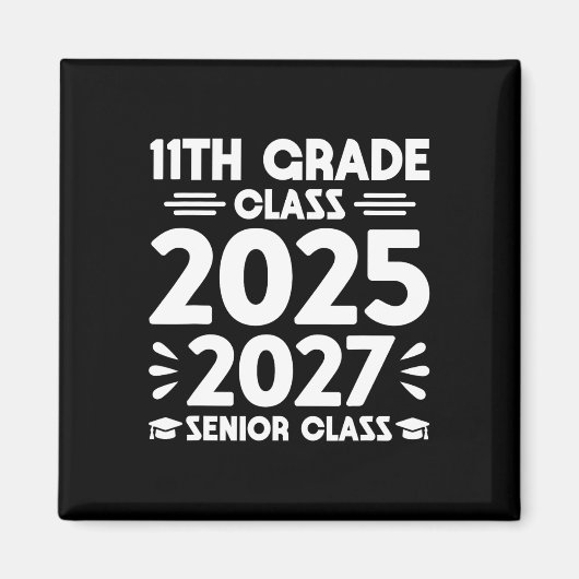 Aimant 11e année Cl de 2025 Future Senior Cl de 2027 (Devant)