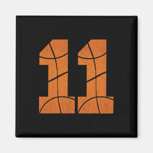 Aimant 11e anniversaire Bysketbyll Boys Kids