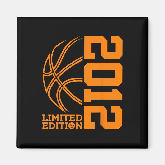 Aimant 11e ANNIVERSAIRE DE BASKETBALL LIMITED EDITION 201 (Devant)