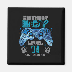 Aimant 11e Anniversaire Joueur niveau 11 Déverrouillé Jeu