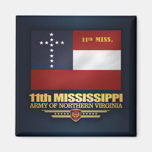Aimant 11e infanterie du Mississippi
