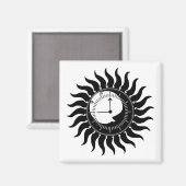 Aimant 12:45 Horloge Céleste Magnétique (Recto/Verso)
