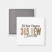 Aimant 12 New Chapters 365 New Chances Family  (Recto/Verso)