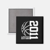 Aimant 12e anniversaire Basketball Limited Edition 2011 (Recto/Verso)